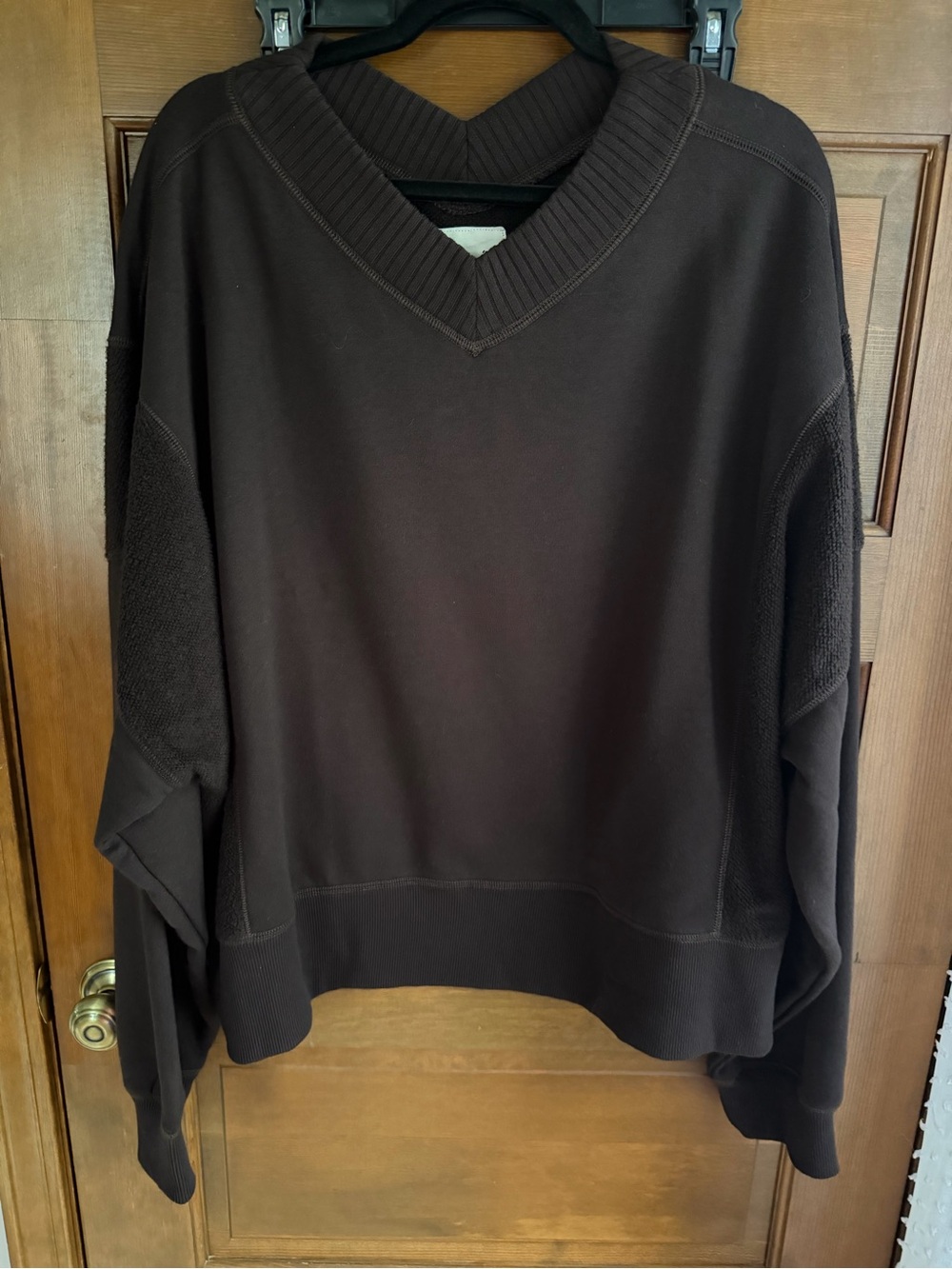 Aerie Apres Chill Sweater in Chocolate Brown
